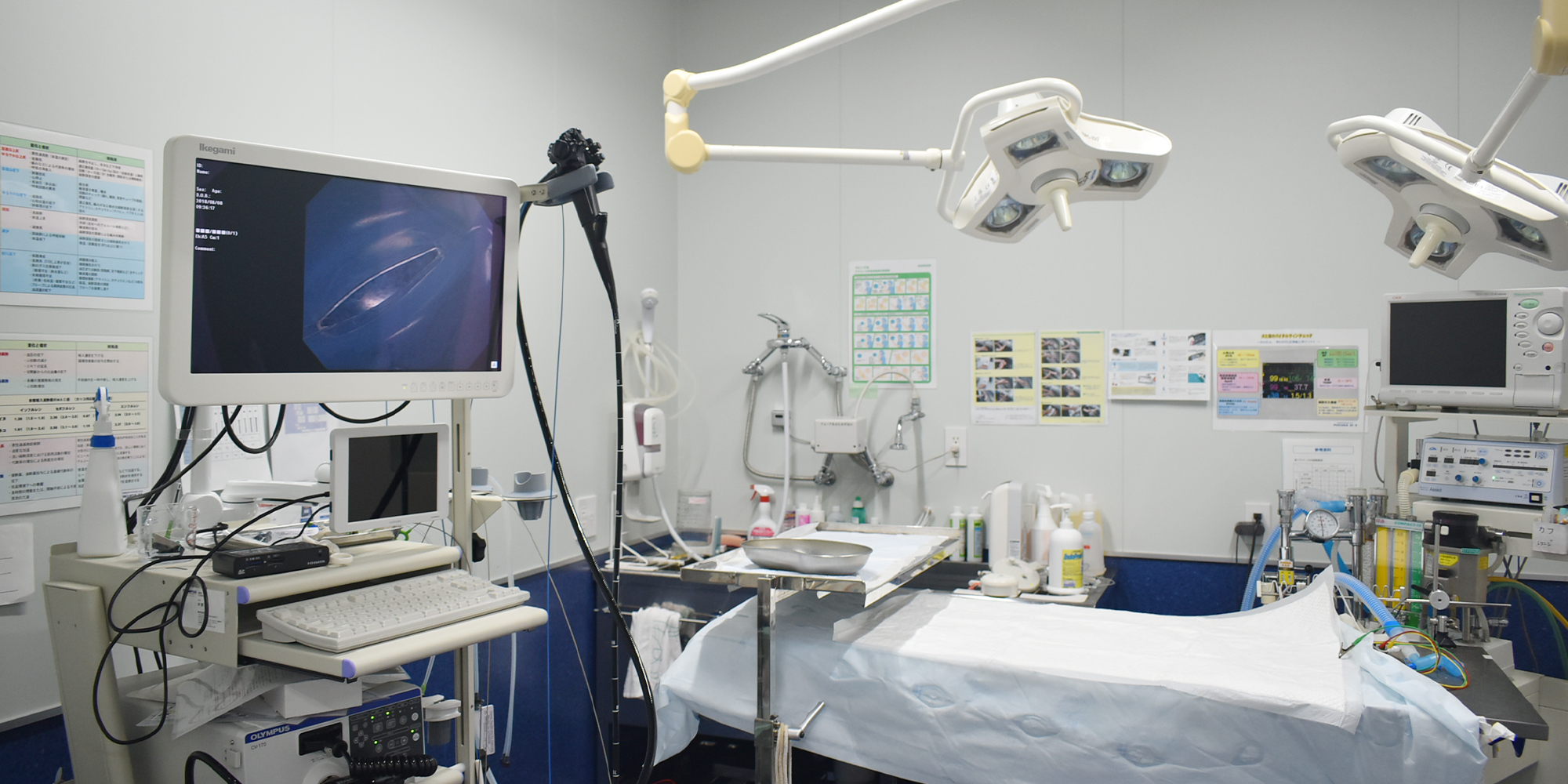 アリサ動物病院豊橋院の手術室